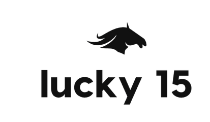 Lucky 15 Calculator Logo Black